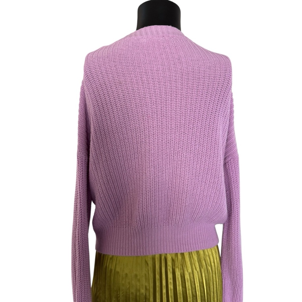 Time and Tru Lavender Button-Up Cardigan - Picture 2 of 11